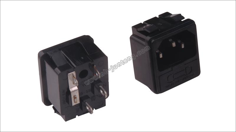 JT083 SERIES-无耳带保险丝 电源插座