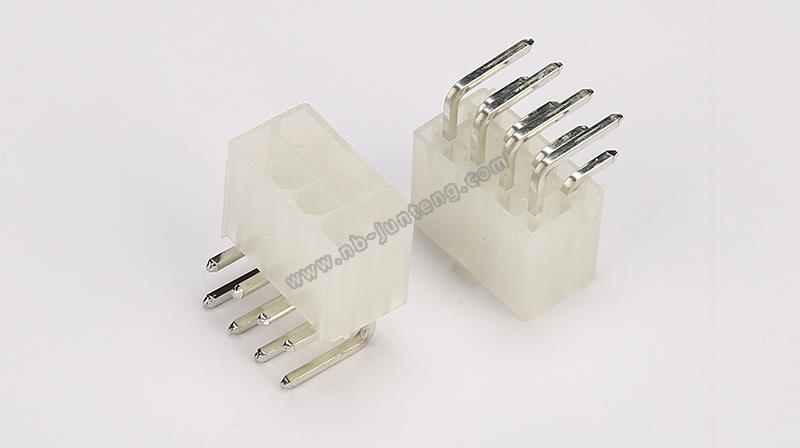 5557-2X4P弯针 半透明